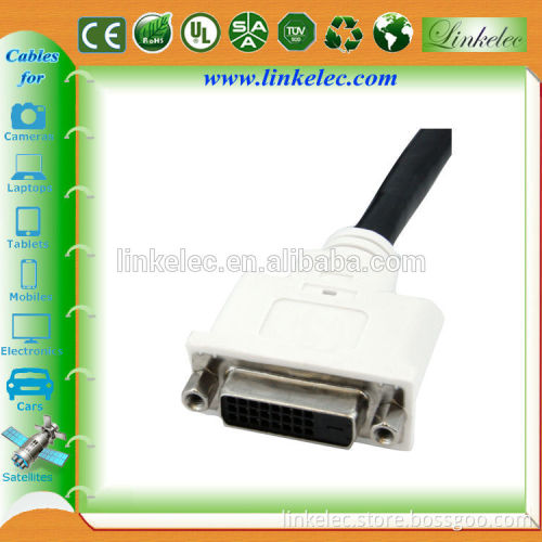 High speed DVI-D 24+1 Male to female dvi cable adapter for LCD Monitor computer cable